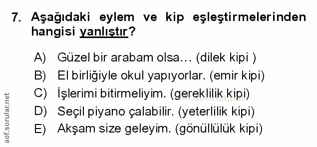 Soru 7