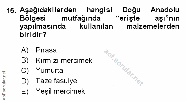 Soru 16