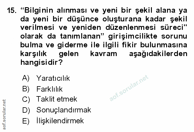 Soru 15