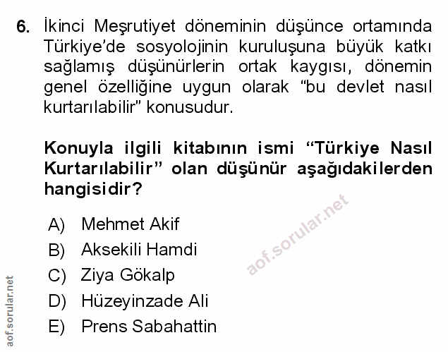 Soru 6