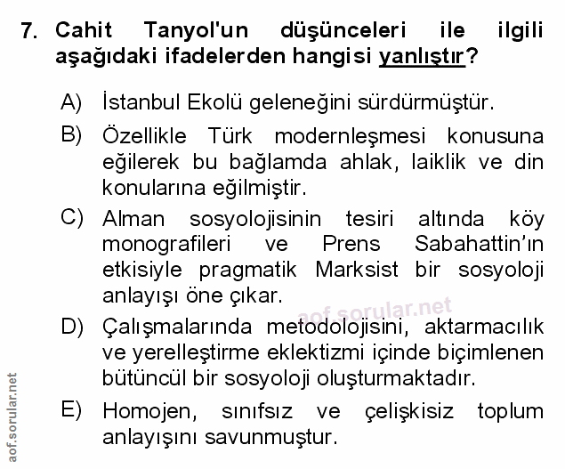 Soru 7