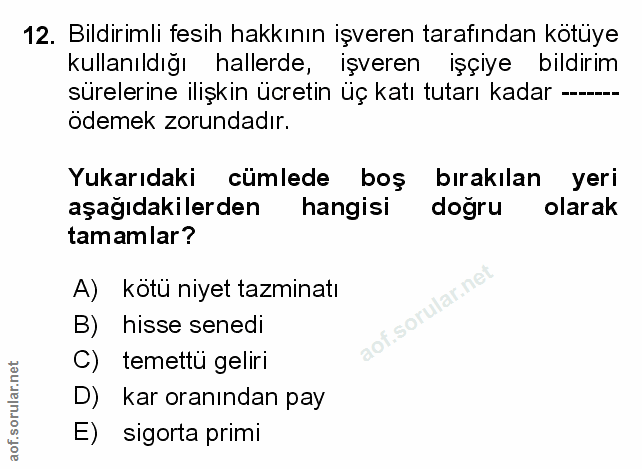 Soru 12