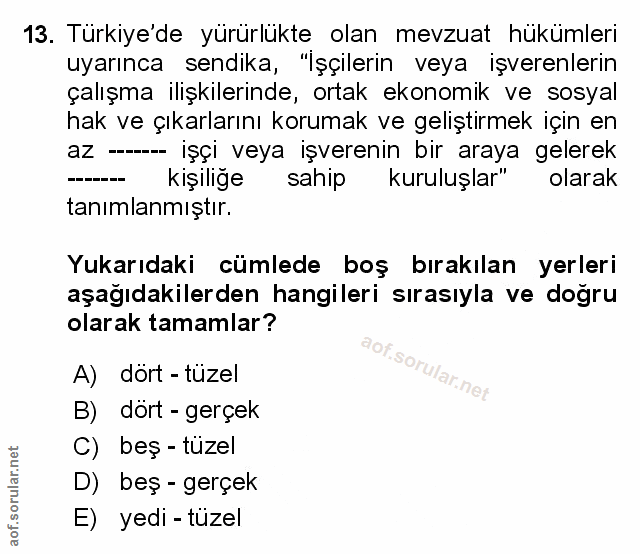 Soru 13