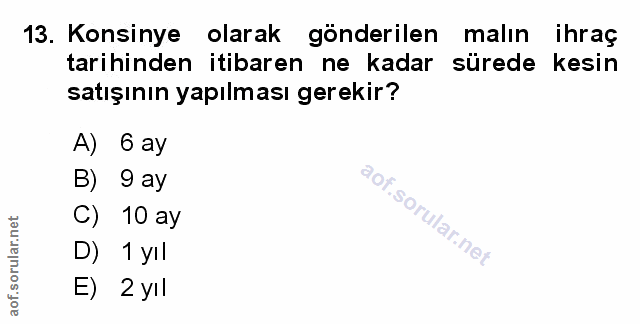 Soru 13