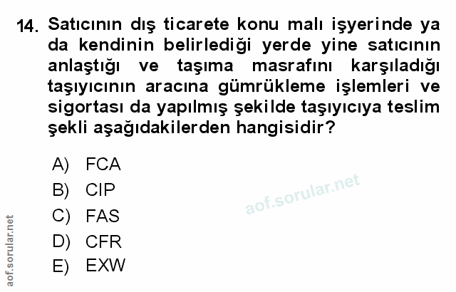 Soru 14