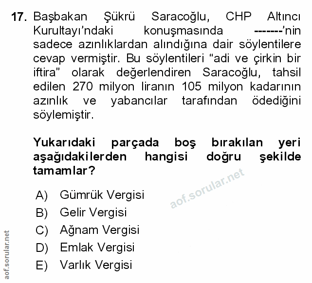 Soru 17