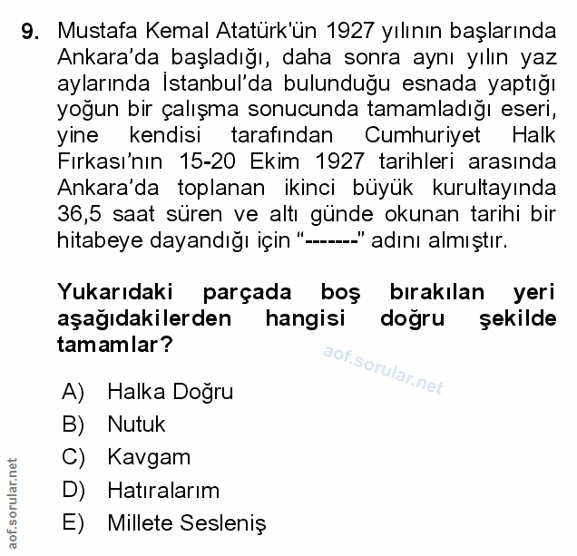 Soru 9