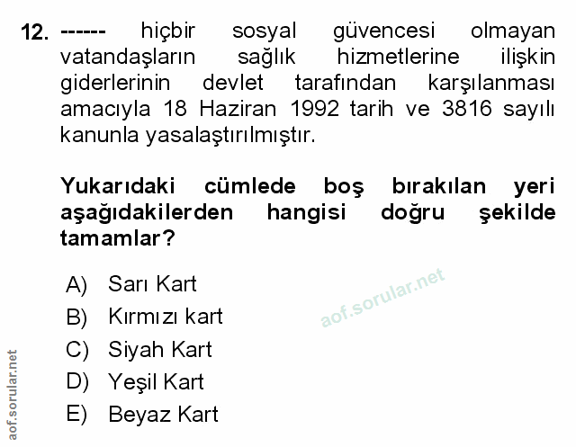 Soru 12