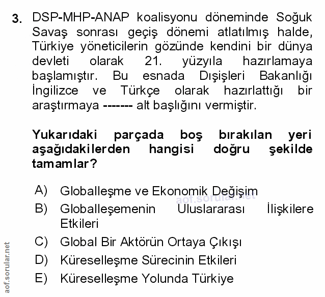 Soru 3
