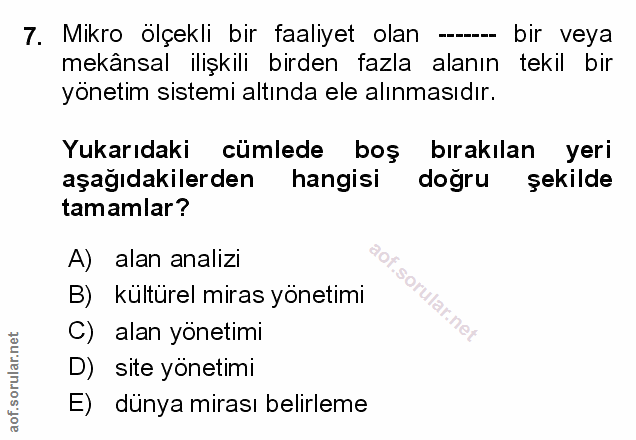 Soru 7