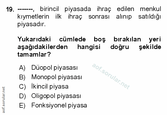 Soru 19