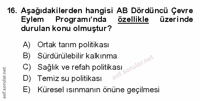 Soru 16