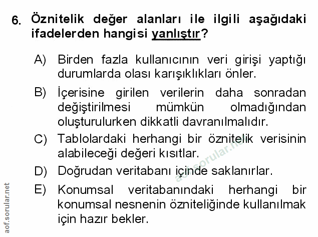 Soru 6