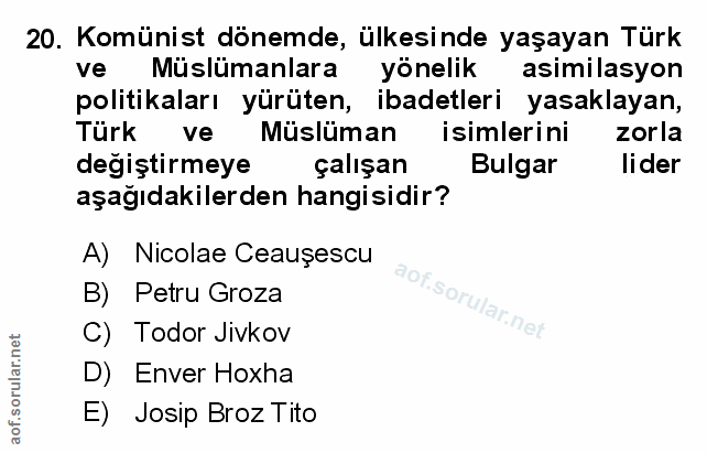Soru 20