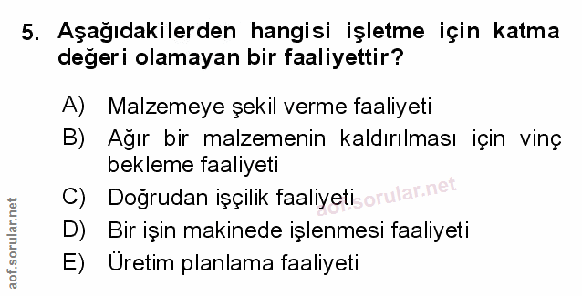Soru 5