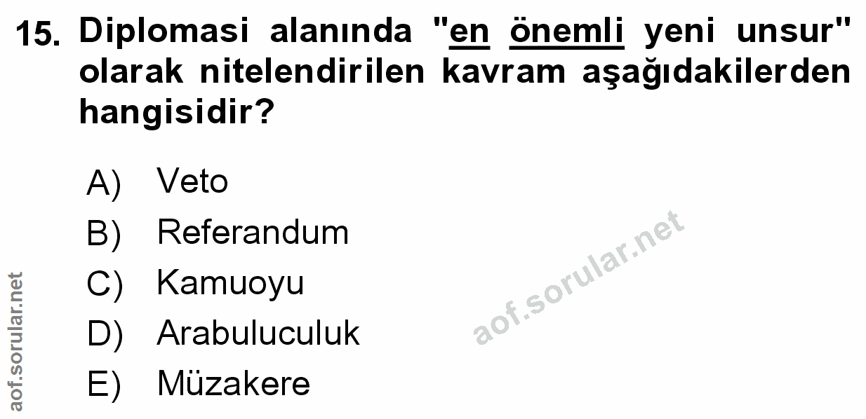 Soru 15