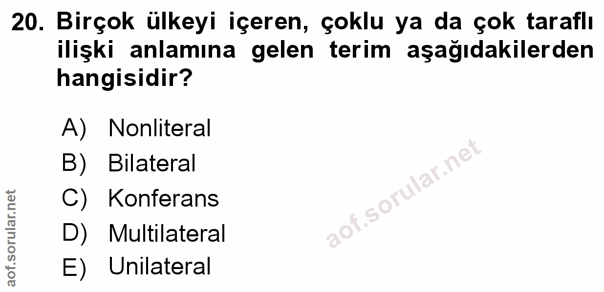 Soru 20