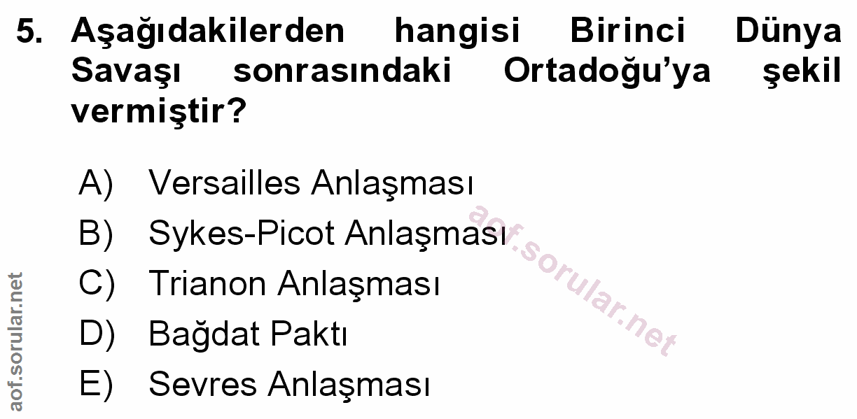 Soru 5