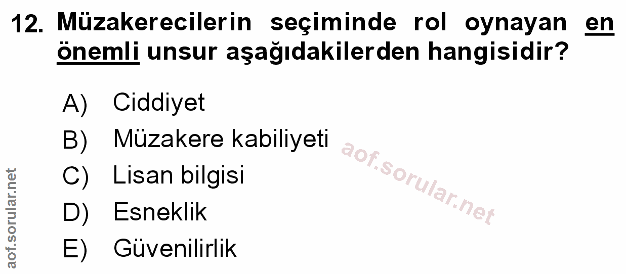 Soru 12