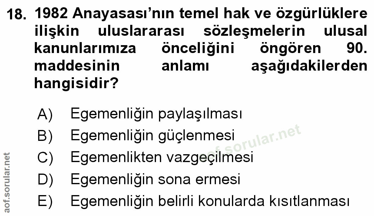 Soru 18