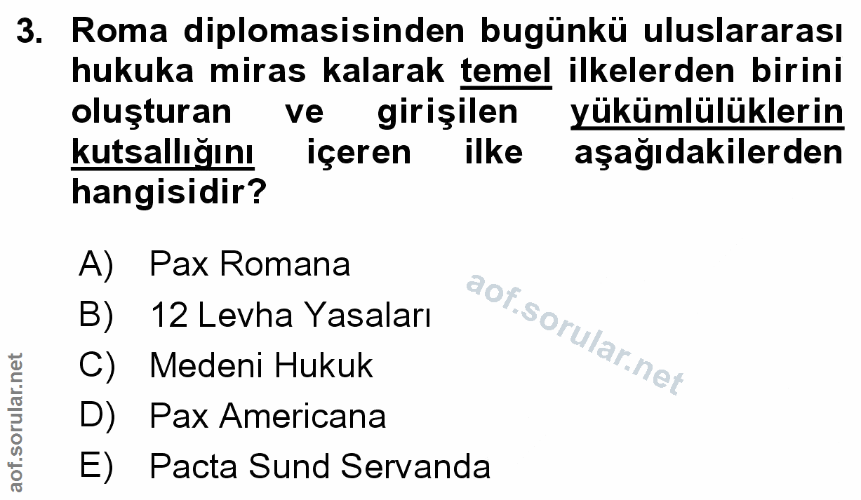 Soru 3