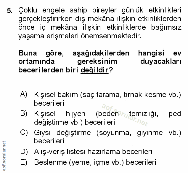 Soru 5