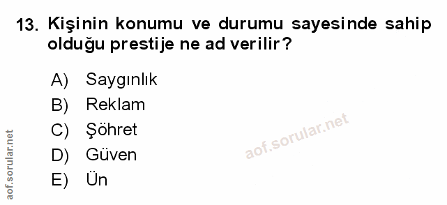 Soru 13