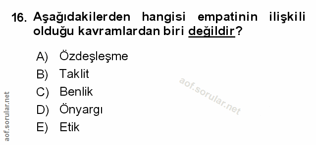 Soru 16