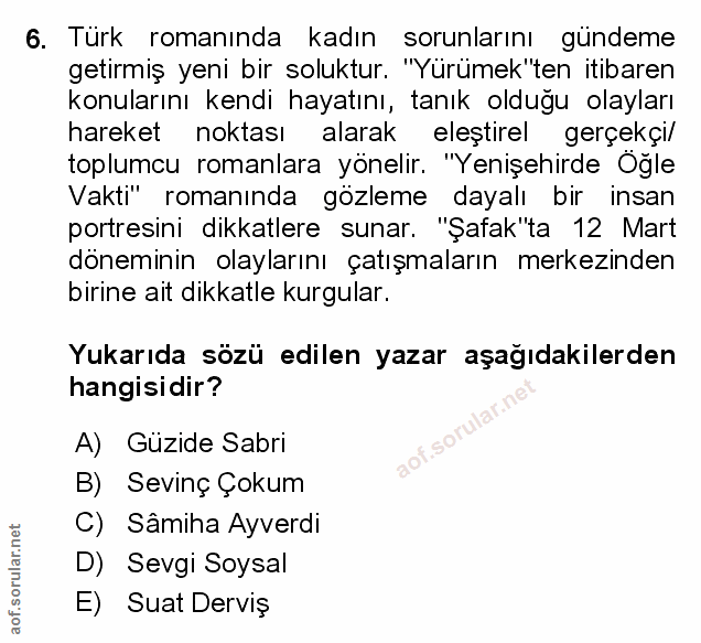 Soru 6