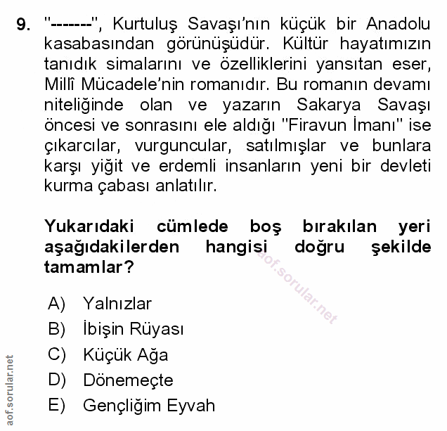 Soru 9