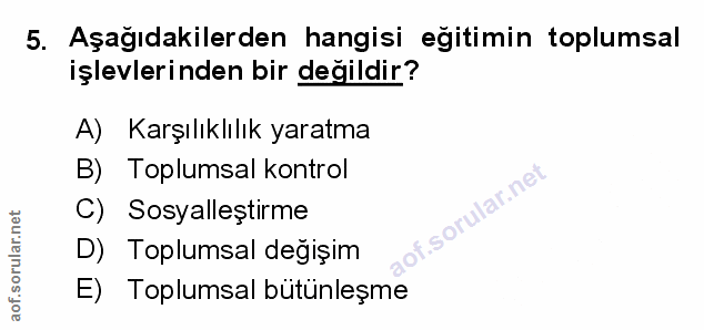 Soru 5