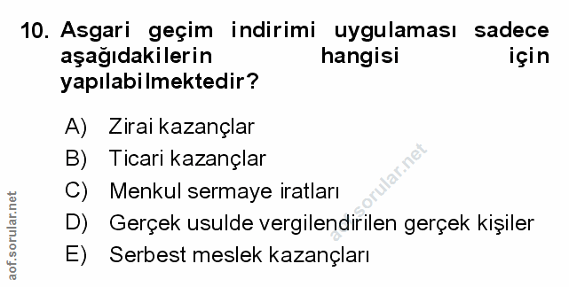 Soru 10