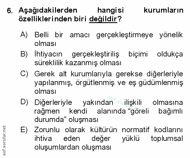 Soru 6