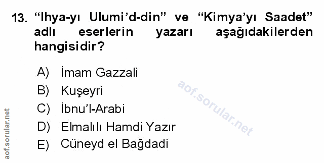 Soru 13