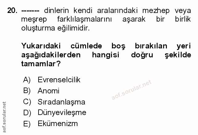 Soru 20