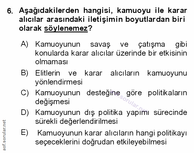 Soru 6