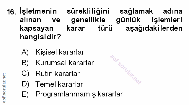 Soru 16