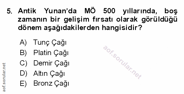 Soru 5