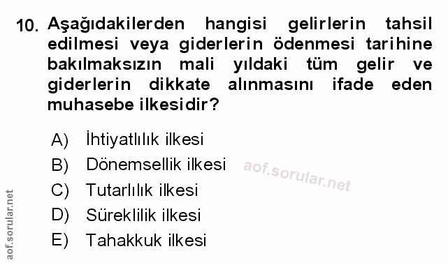 Soru 10