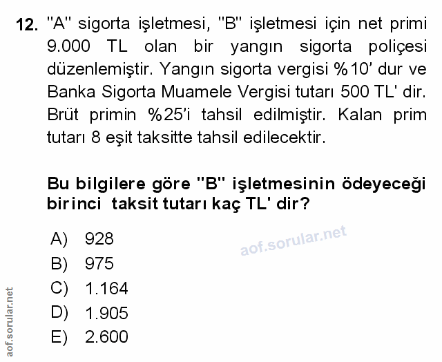 Soru 12