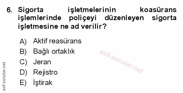 Soru 6