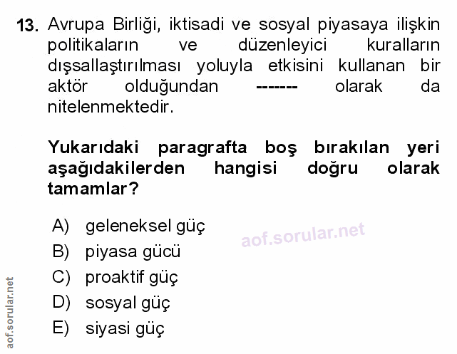 Soru 13