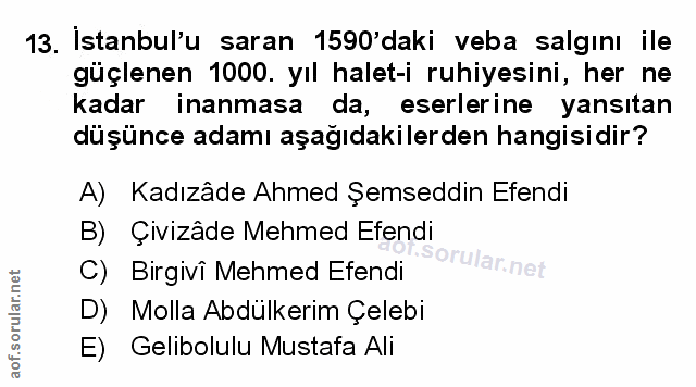 Soru 13