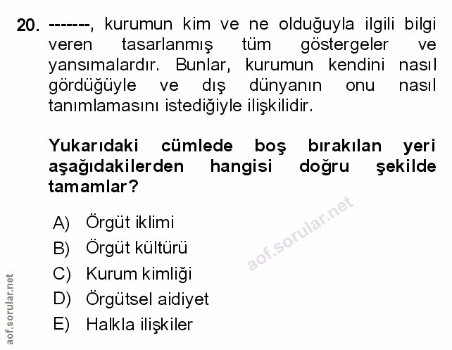 Soru 20