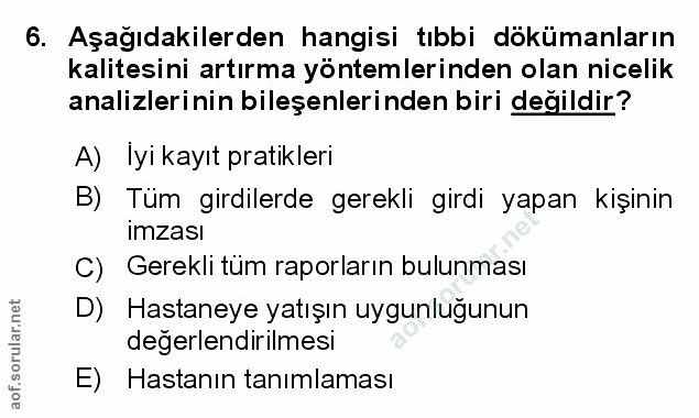 Soru 6