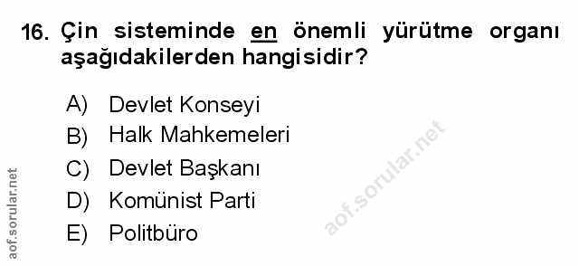 Soru 16