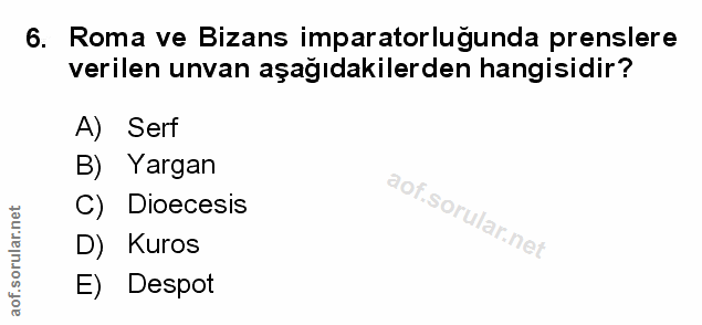 Soru 6