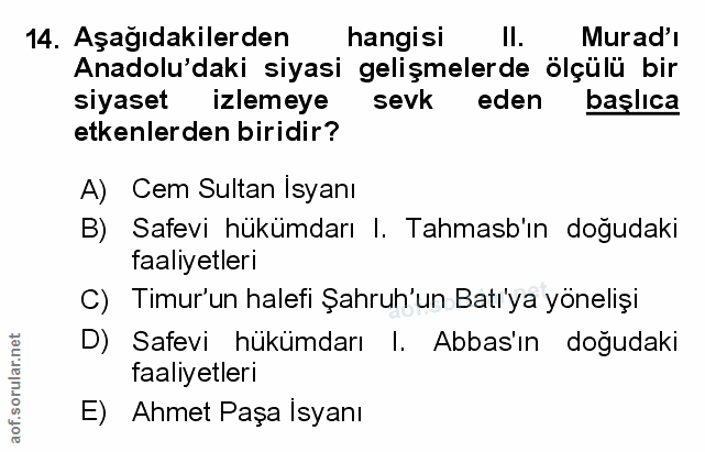Soru 14