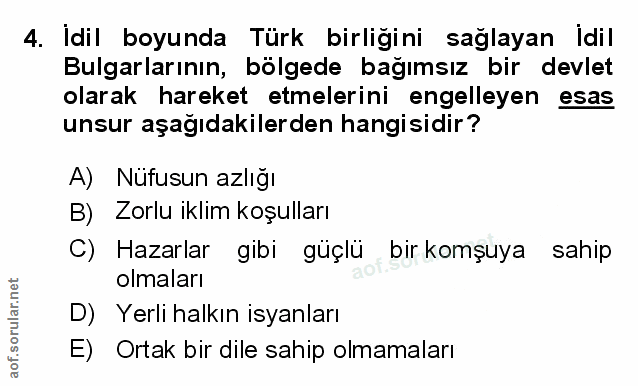 Soru 4