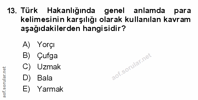 Soru 13